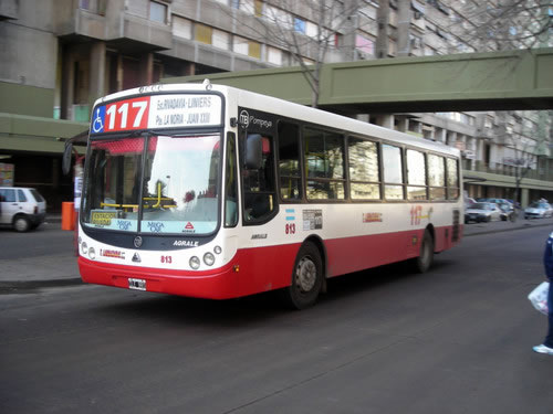 BA - Recorrido colectivo linea 117 de la ciudad de Buenos Aires (Ingeniero Budge - Estacion Rivadavia)
