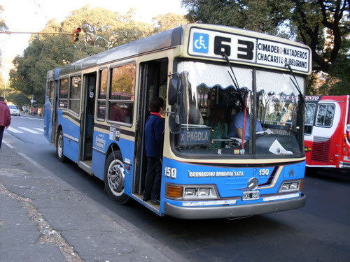 BA - Recorrido colectivo linea 63 de la ciudad de Buenos Aires (Barrancas de Belgrano - Villa Madero)