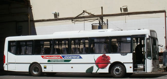 BA - Recorrido colectivo linea 195 de la ciudad de Buenos Aires (Retiro - Constitucion - City Bell - La Plata)